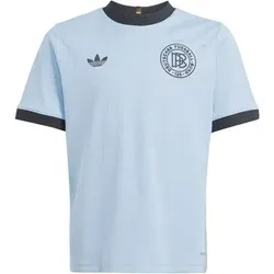 ADIDAS Kinder Trikot Deutschland Anniversary Kids, Größe 128 in Blau Blau