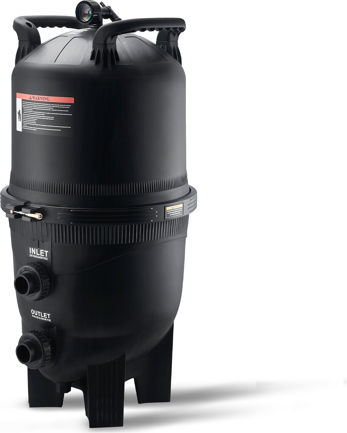 Kartuschen-Poolfilter, 49 m² Filterfläche, Einbau-Poolfilter, oberirdisches Schwimmbad-Filtrationsfiltersystem mit Upgrade-Filter und auslaufsicher, für Whirlpools, Spa, aufblasbare Pools