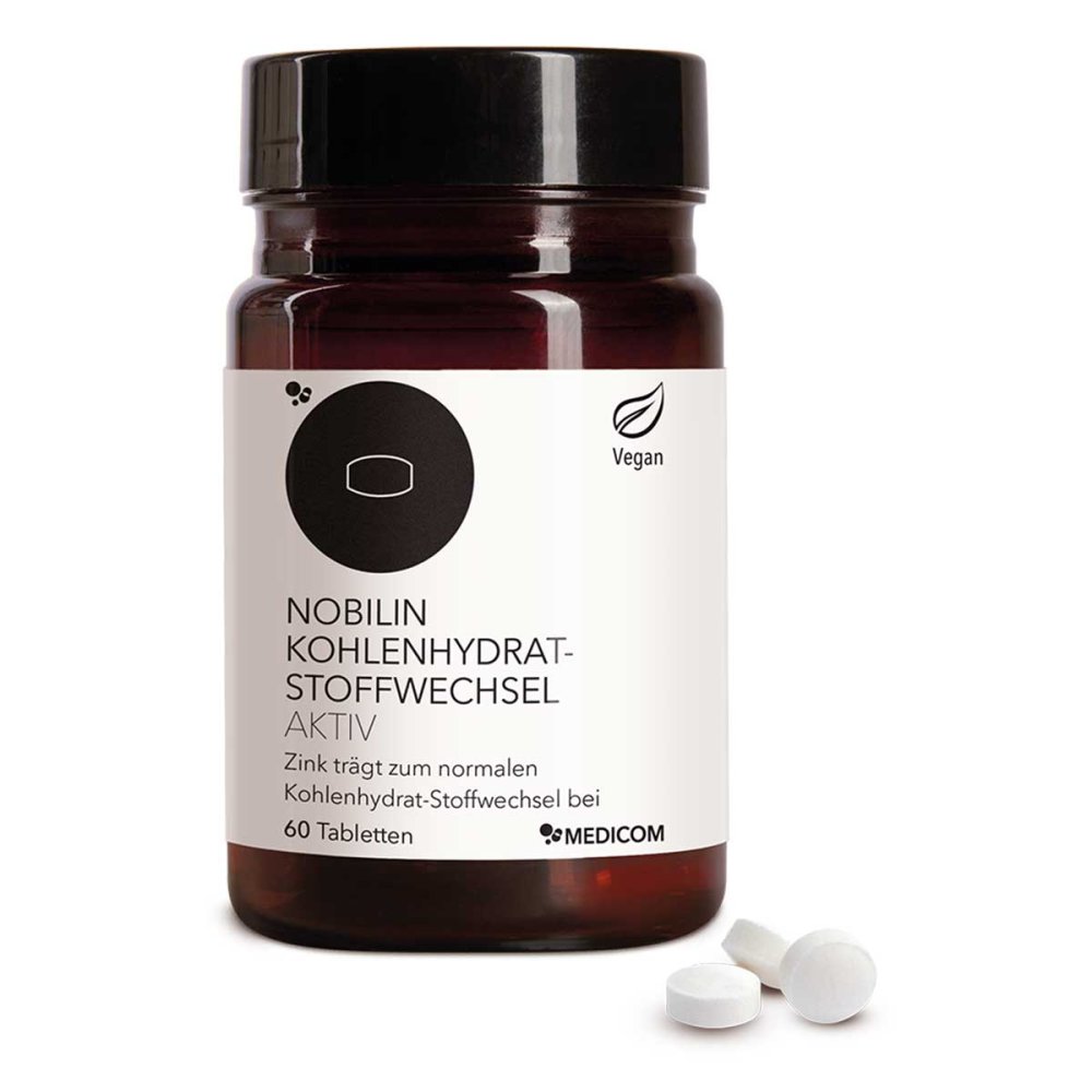 MEDICOM Pharma GmbH Nobilin Kohlenhydrat-Stoffwechsel Aktiv Tabletten 18806790