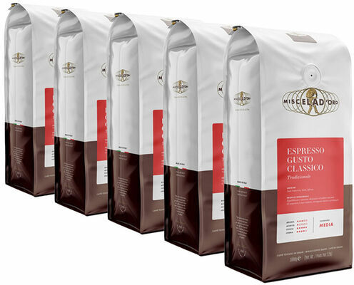 miscelaDOro Miscela D'oro - Gusto Classico - Kaffeebohnen 5 Kg - MaxiCoffee