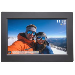 Denver Digitaler-Bilderrahmen PFF-1015B, mit WLAN, 10,1 Zoll Touchscreen, 16 GB interner Speicher, schwarz