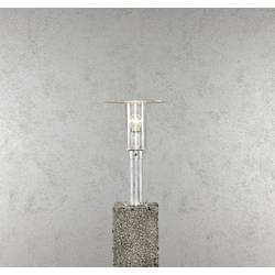 Konstsmide 661-320 Mode Außenstandleuchte Glühlampe, Energiesparlampe E27 60 W Stahl