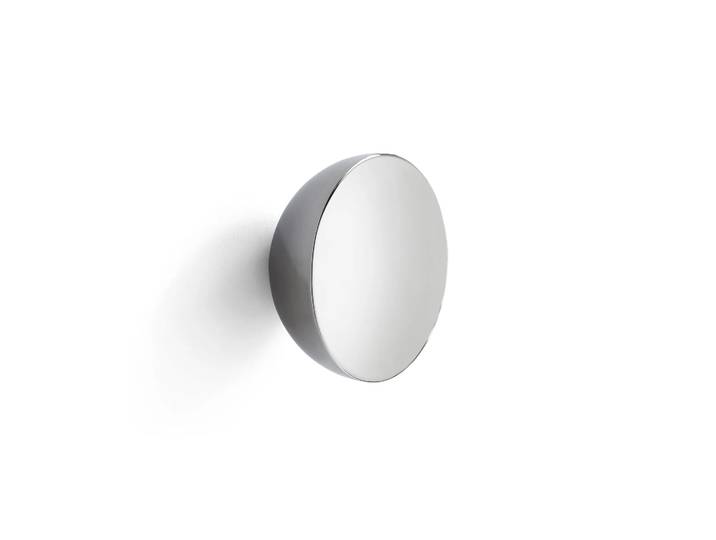New Works Miroir mural Aura small Acier inoxydable