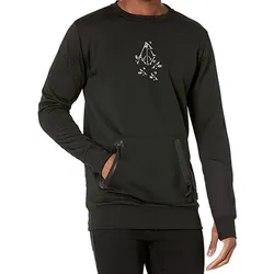 Volcom Funktionsshirt Let It Storm Crew Fleece - S - S