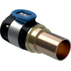 Geberit FlowFit Übergang auf Kupferrohr- Klemmringverschr bleifreie Siliziumbronze Cu 20-15mm