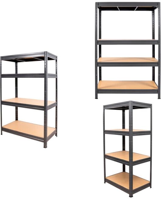 Set STIER Schwerlast-Fachbodenregal + STIER Schwerlast-Fachbodenregal + STIER Schwerlast-Fachbodenregal