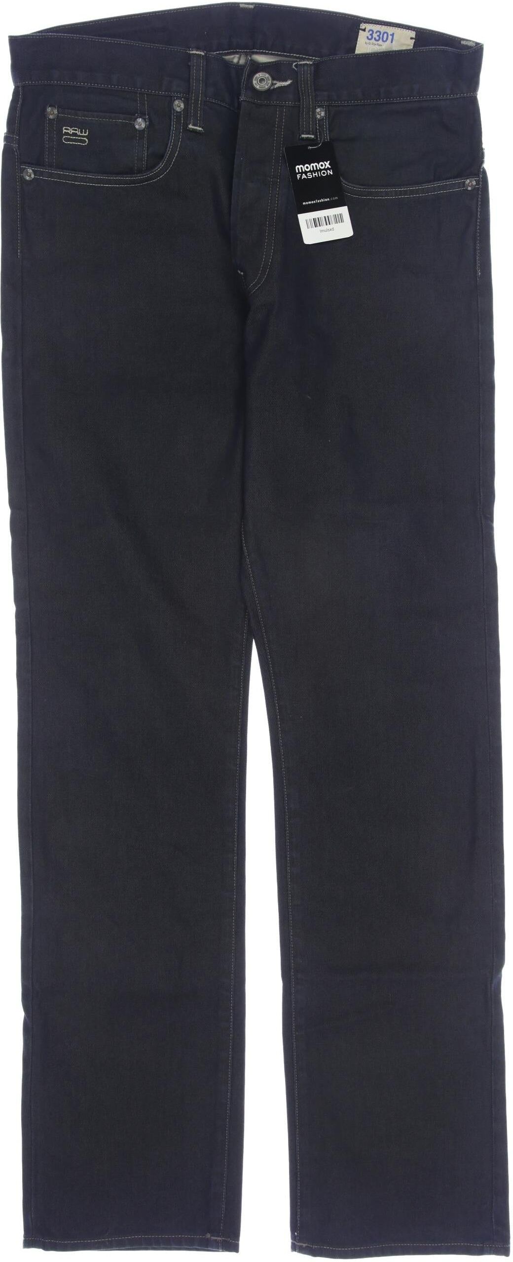 G Star RAW Herren Jeans, Marineblau, Gr. W33, Baumwolle - Second Hand