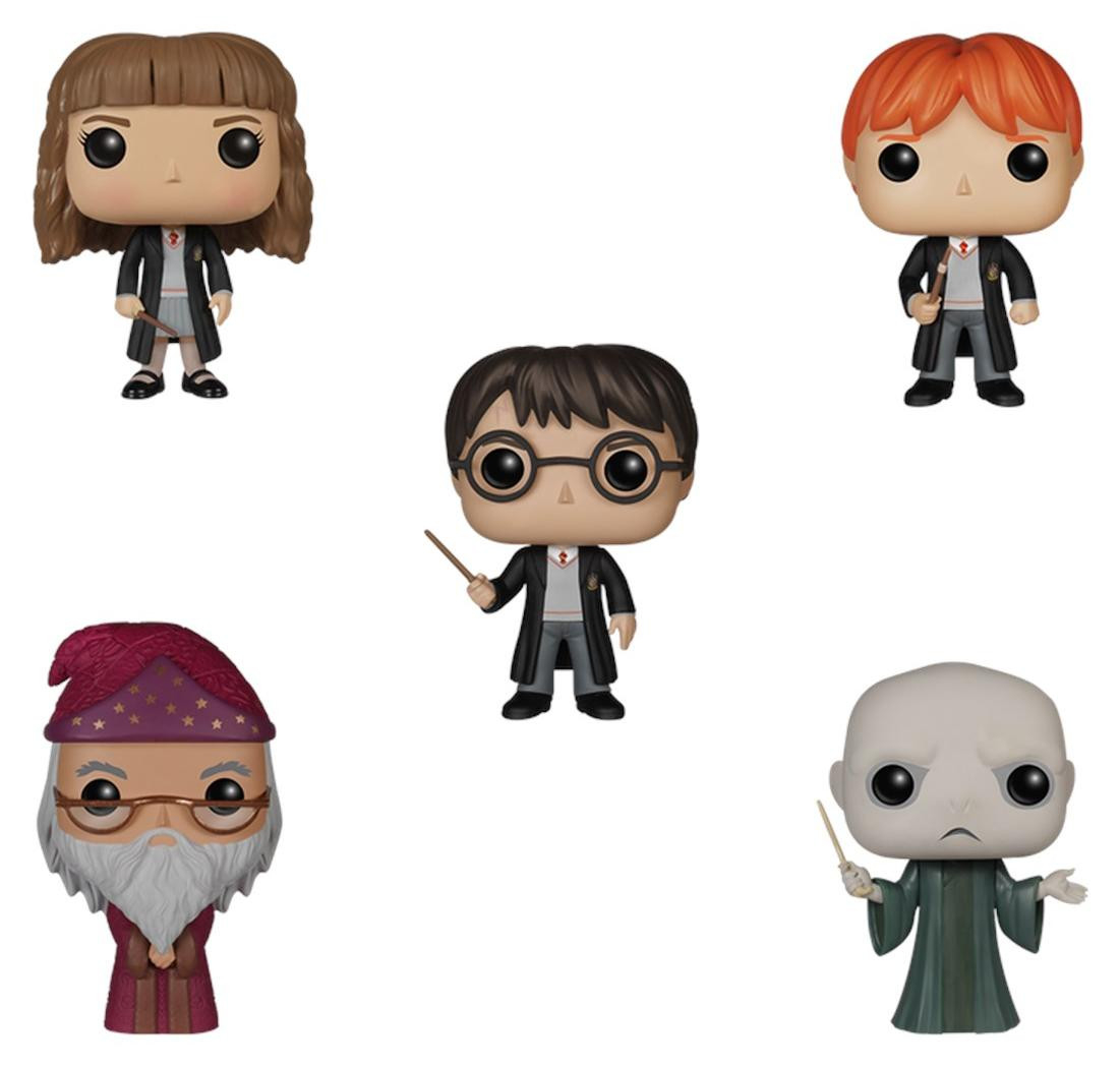 Funko Pop! Harry Potter Vinylfiguren Set van 5, 9 cm