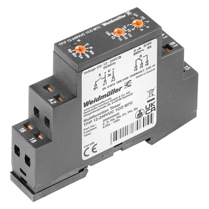Weidmüller Zeitrelais 12-240V (2898320000)