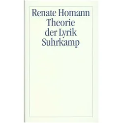 Theorie der Lyrik, Fachbücher von Renate Homann