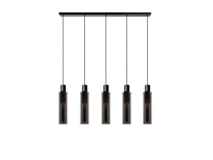 Lucide Hängeleuchte Orlando, Hellgrau, Glas, 10x172x112 cm, RoHS, Reach, höhenverstellbar, Lampen & Leuchten, Innenbeleuchtung, Hängeleuchten, Pendelleuchten