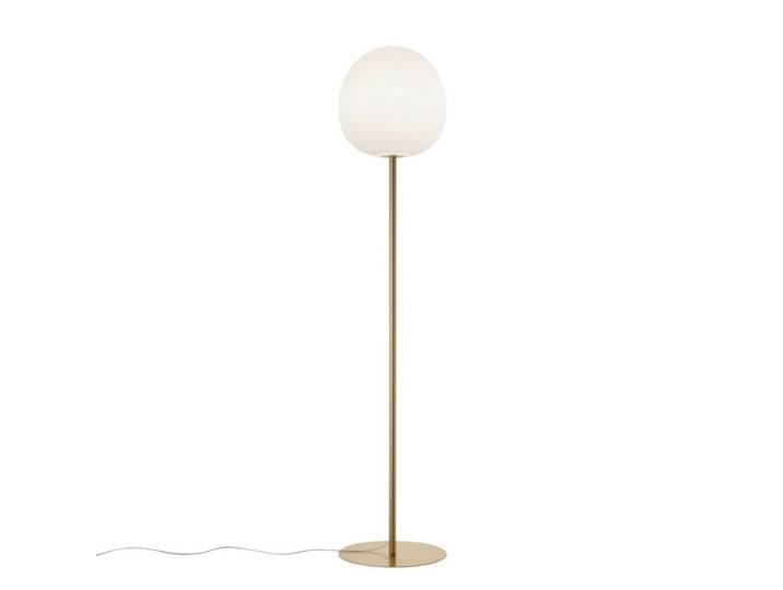 Foscarini Stehleuchte Rituals, klassisch, mundgeblasenes Glas, D