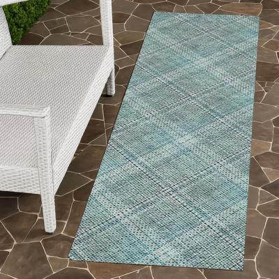 Addison Rugs Machine Washable Indoor/ Outdoor Plaid Harvard Chantille Rug