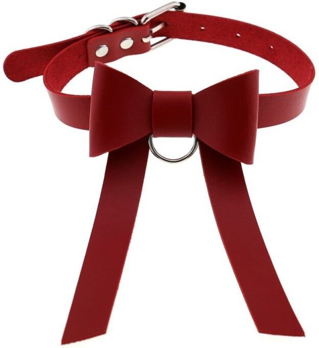 Joy Jewels Ras de cou Bow Night Rouge