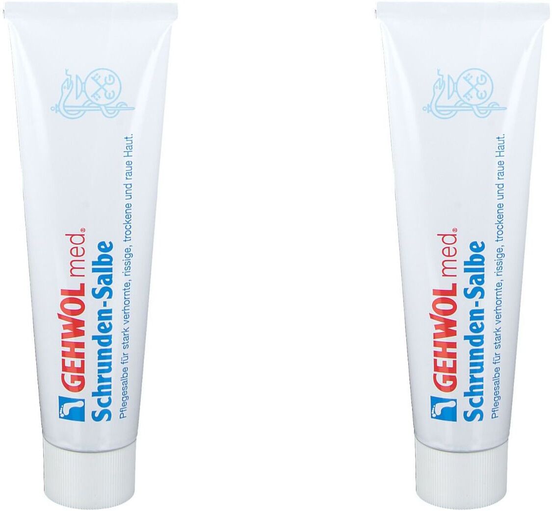 GEHWOHL Gehwol MED Schrunden-Salbe 2x125 ml Salbe