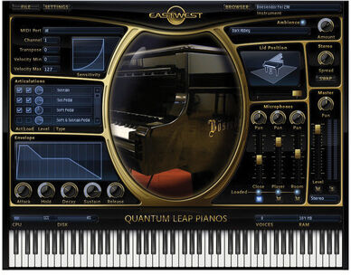 EastWest Bechstein D-280 Platinum
