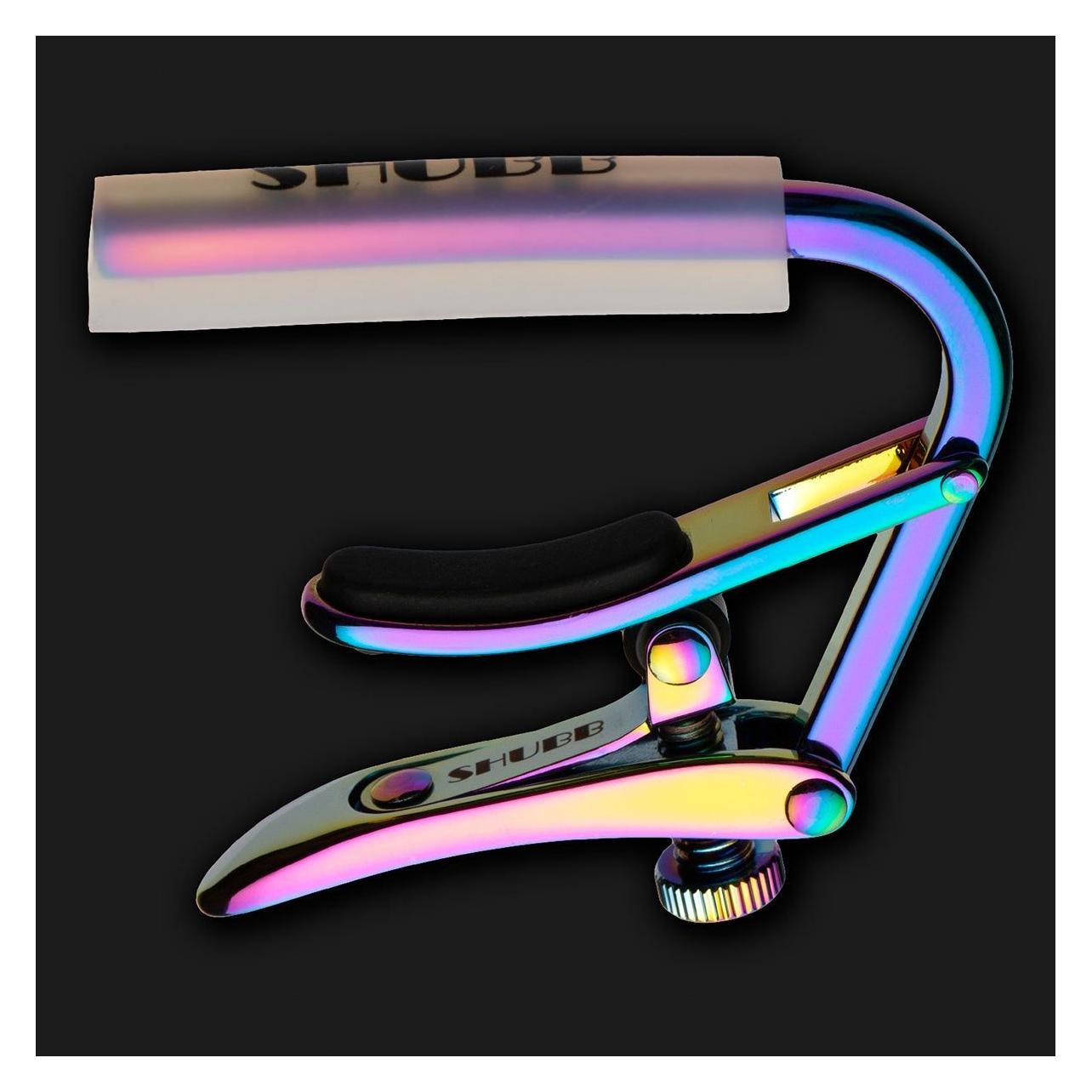 Shubb Capo C1P, Steel+Western Paua Pearl (B09JV35TS6)