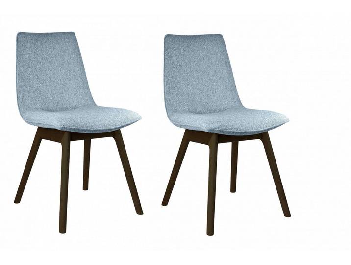 OTTO home 4-Fußstuhl Ramon (Set, 2 St), mit Massivholzbeinen, verschiedenen Farben und Stoffe