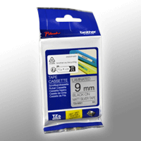 Brother P-Touch Band TZe-M921 schwarz auf silber matt 9mm x 8m laminiert