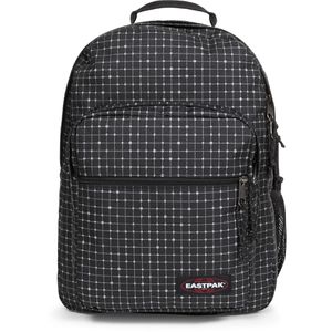 Eastpak Rucksack Morius Refleks Space Black, 43 cm, Laptopfach, schwarz/grau, Polyester, wasserabweisend, 34 Liter