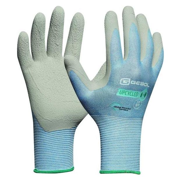 Gebol Arbeitshandschuh Upcycled Sensitive hellblau 7 (7, S) (740002_07)
