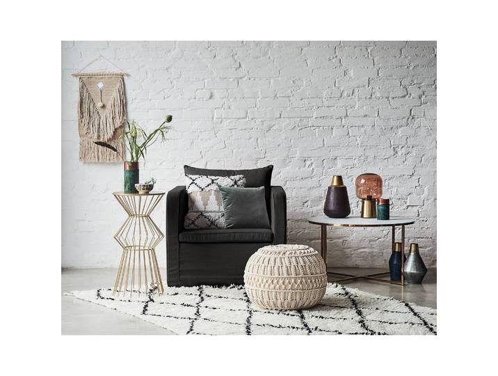 Couchtisch Katori I Ø 80cm Weiß/Weiß
