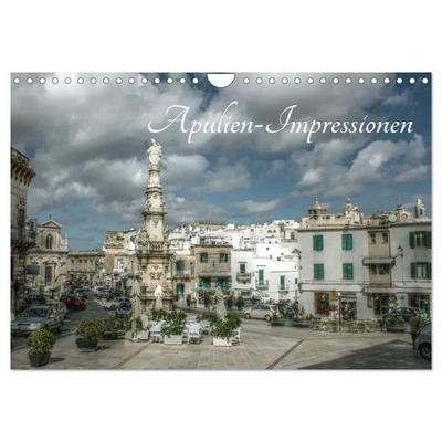 Apulien – Impressionen (Wandkalender 2027 DIN A4 quer), CALVENDO Monatskalender