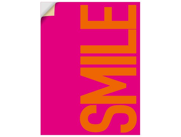 Artland Smile Sprüche & Texte 1 Stk. tlg. als Alubild, Leinwandbild, Poster, Wandaufkleber in verschied. Grössen
