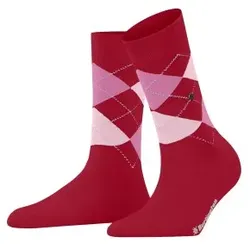 Burlington Covent Garden Mercerised Cotton Sock Rot Gr 36/41 Damen