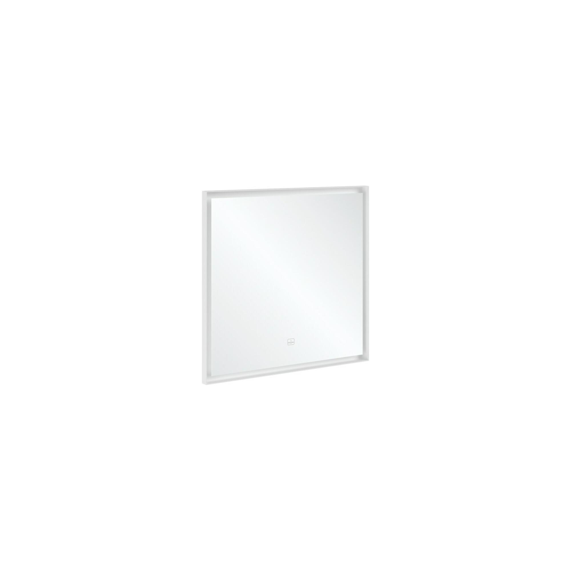 V&B Spiegel Subway 3.0 Aluminiumrahmen, 80x75x4,75cm, weiß matt ; Villeroy & Boch (A4638000)