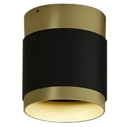 ACB LED Deckenleuchte LUX 3989/10, LED COB, 18W, 3000K, 2130lm, IP20, gold/schwarz ACB-P3989100ON