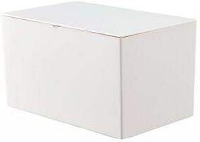 Smart Shopping Spot Space Saving Flip Cotton Swab & Toothpick Organizer Box white