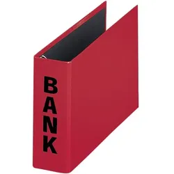 Pagna Bankordner »Basic Colours« rot, 5x14x25 cm