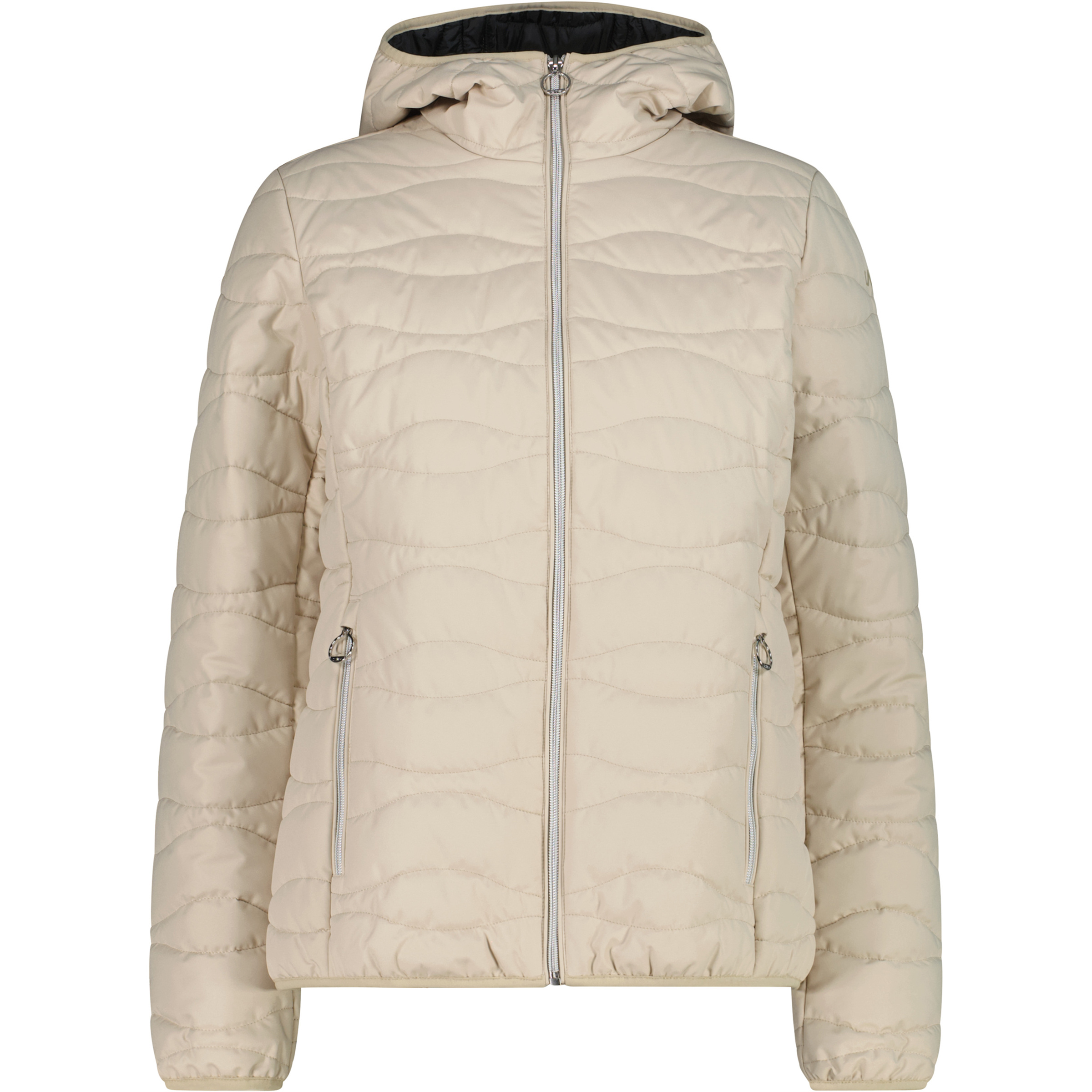 CMP Damen Isolationsjacke beige Größe XS Lifestyle Isolierend