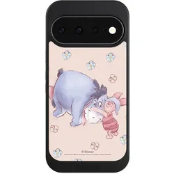 Nivocase Hülle für Google Pixel 11 Handyhülle NIVOcore Case Schwarz Disney Esel Winnie Puuh Ferkel (Google Pixel 11), Smartphone Hülle, Schwarz
