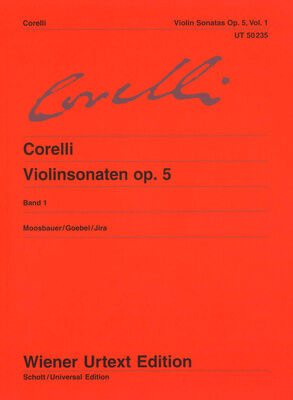 Wiener Urtext Edition Corelli Violinsonaten 1
