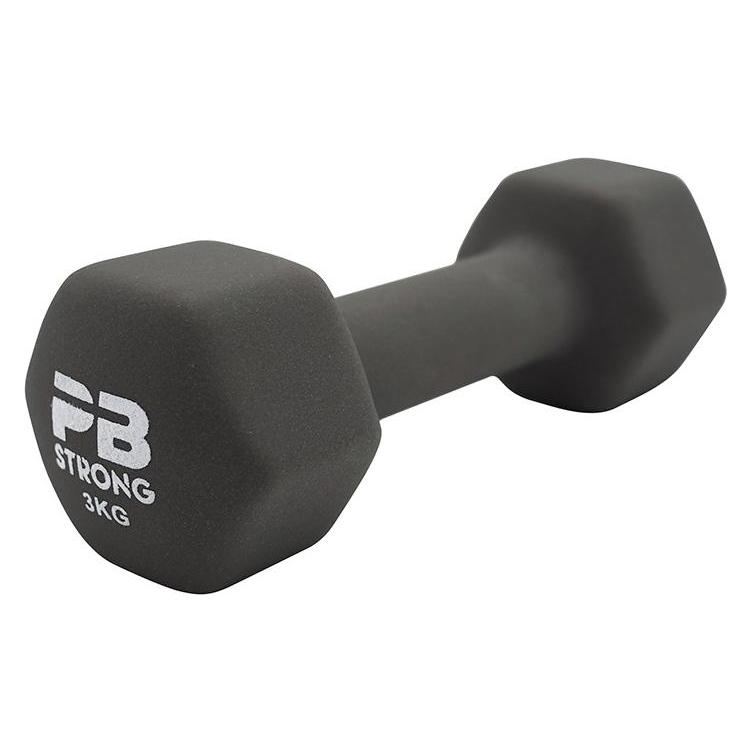 Perform Better Neopren Kurzhantel (1 x 3 kg) (4250801807926)