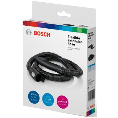 BOSCH flexibler Schlauch "BHZUFEHN", schwarz, B:4,5cm H:8,6cm T:136,5cm, Haushaltsgeräteschläuche, flexibler Verlängerungsschlauch