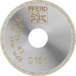 PFERD TOOLS 68404015 D1A1R 40-1-10 D 151 GAD Diamanttrennscheibe Durchmesser 40 mm Bohrungs-Ø 10 mm Duroplast, Glas, Hartmetall, Abrasive Materialien,