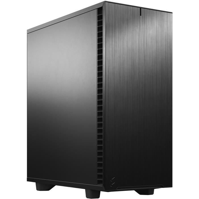 PC Gehäuse Fractal Design Define 7 Compact, ATX, Solide Seitenwand, Schwarz, Staubfilter, Kabelmanagement