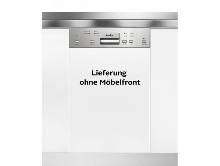 Amica teilintegrierbarer Geschirrspüler EGSP 561 000 E, 10 Maßgedecke, Flexibler Geschirrspüler mit Komfortschublade und cleverer Planung