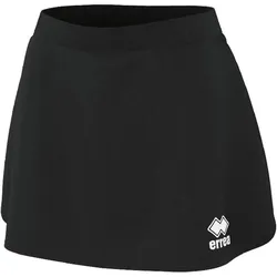 Errea, Damen, Sporthose, Ros 3.0 Miniskirt With Shorts Ad Women (S), Schwarz