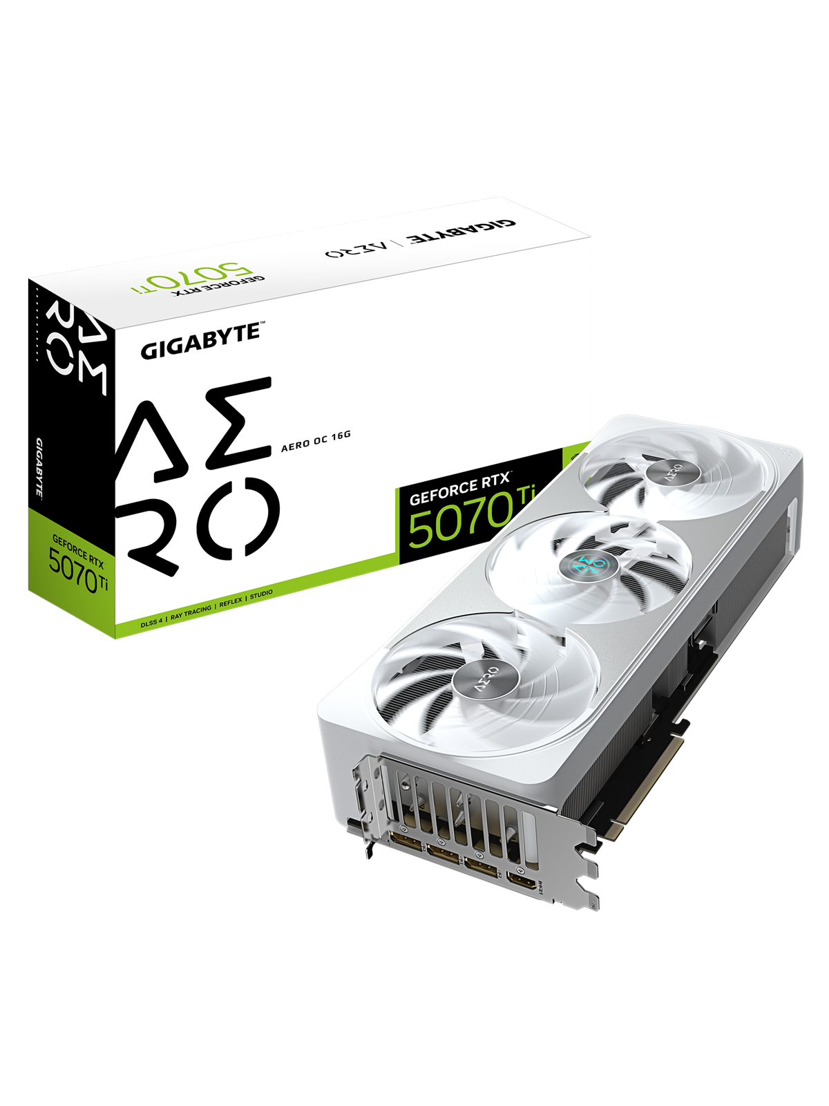 GIGABYTE GeForce RTX 5070 Ti AERO OC - 16GB GDDR7 RAM - Grafikkarte