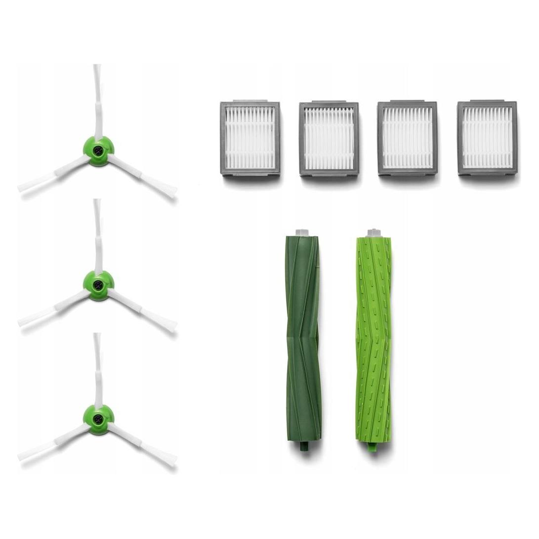JET Tools Zestaw Akcesoria Do Irobot Roomba E5 E6 I7 I6 I5 I4 I3 4x Filtr 5x Szczotka / An567as (JETTOOLS)