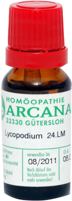 ARCANA Dr. Sewerin GmbH & Co.KG LYCOPODIUM LM 24 Dilution 10 ml 03505060