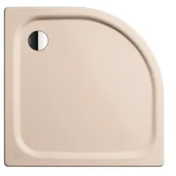 Kaldewei Zirkon Duschwanne 456400013030 100x100x6,5cm, Perl-Effekt, bahamabeige