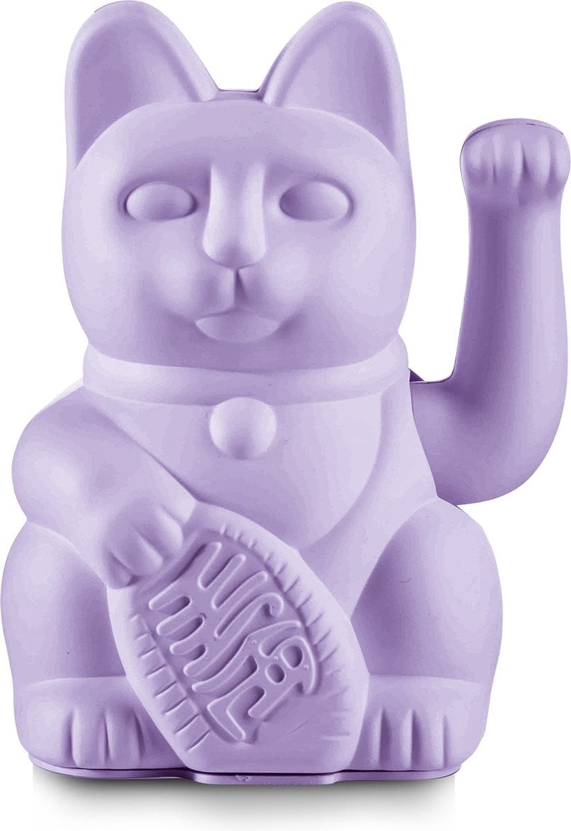 Donkey Products Gelukskat Maneki Neko - Lila