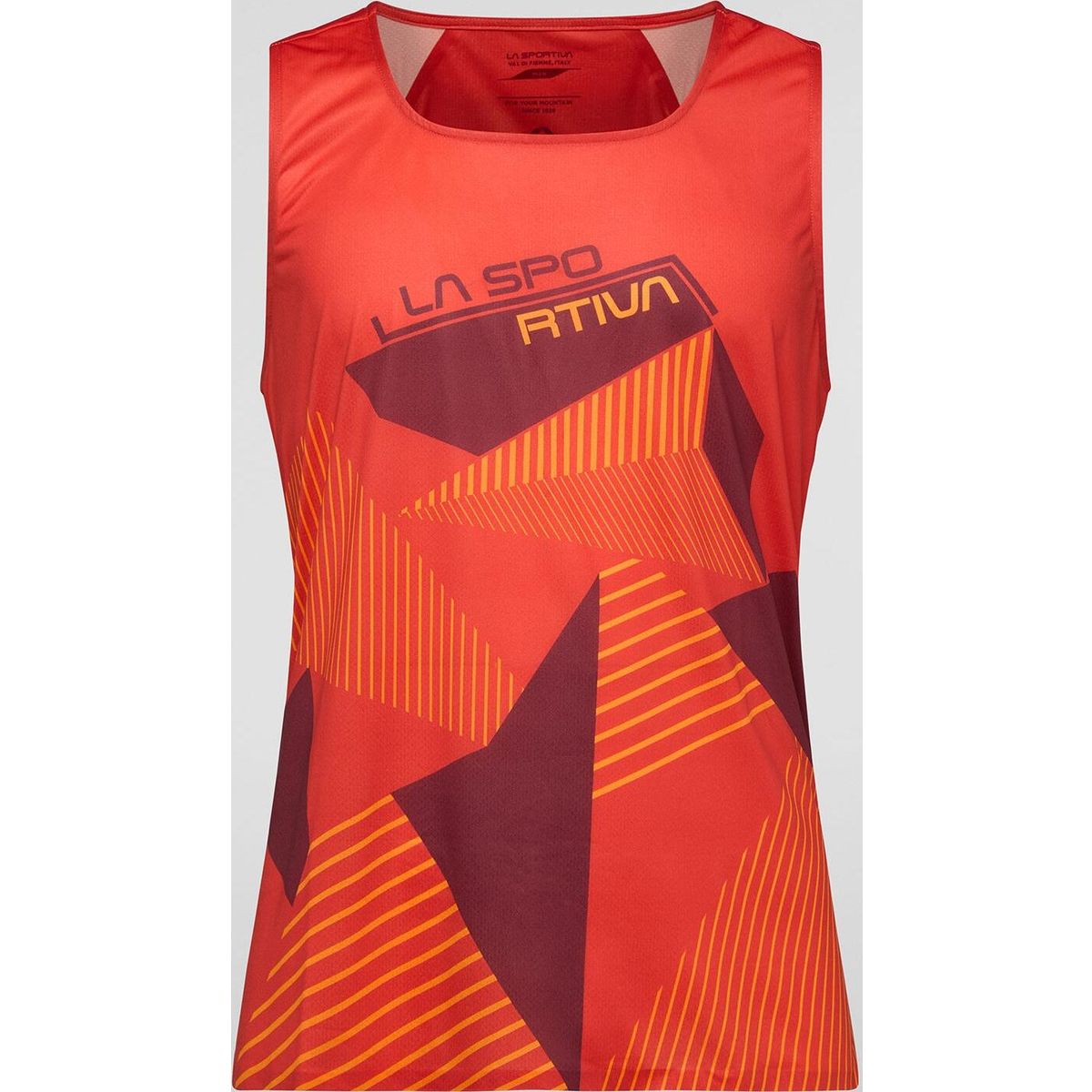 La Sportiva Comp Tank Men cherry tomato/sangria (322320) XL F37322320-XL