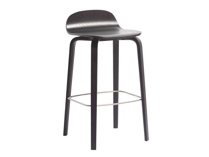 Oviala - Chaise haute en contreplaqué chêne naturel