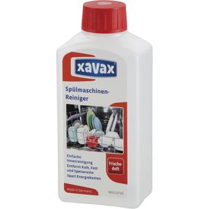 Xavax Spülmaschinenreiniger 00111725, flüssig, gegen Fett, Kalk und schlechte Gerüche, 250 ml